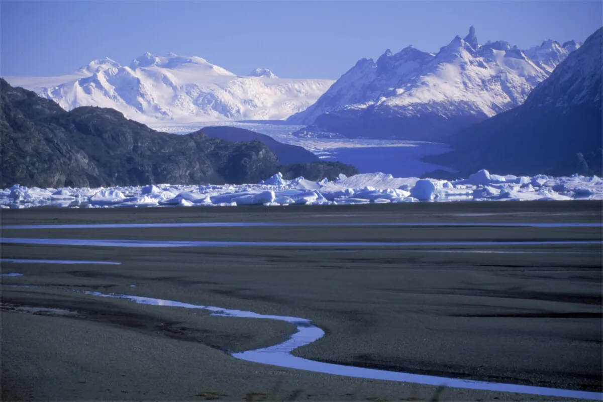 Pared de hielo Glaciar Grey