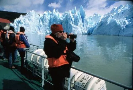 Glaciar Grey desde embarcación