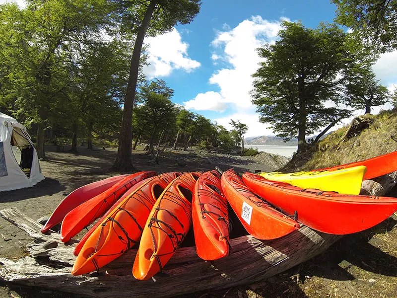 Navegación en kayak