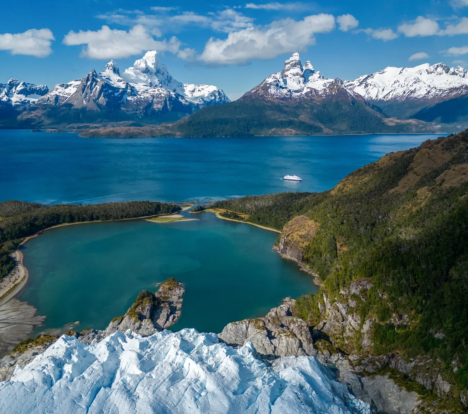 Paisaje del Fiordo Última Esperanza